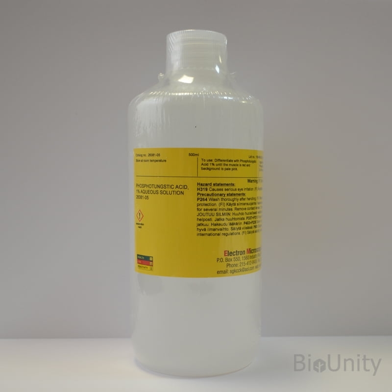 Phosphotungstic Acid, 1%, 500 мл