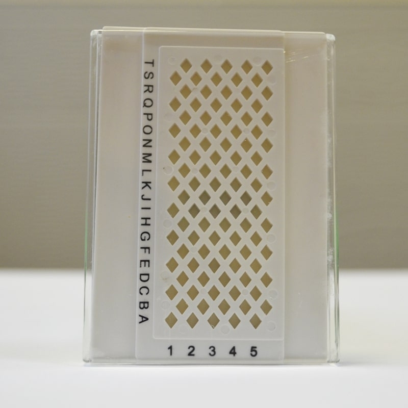 Коробочка для хранения 100 сеток диаметров 3,05 мм
