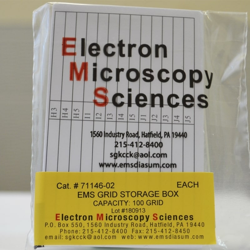 Коробочка для хранения 100 сеток диаметров 3,05 мм