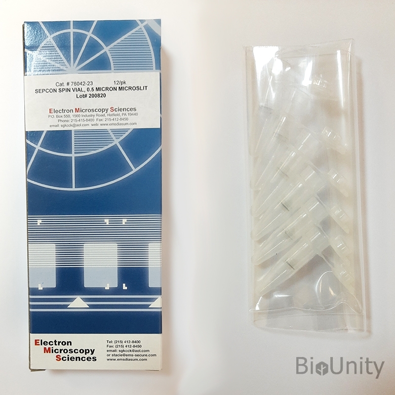 Спин пробирки SepCon, 0,5 микрон Microslit