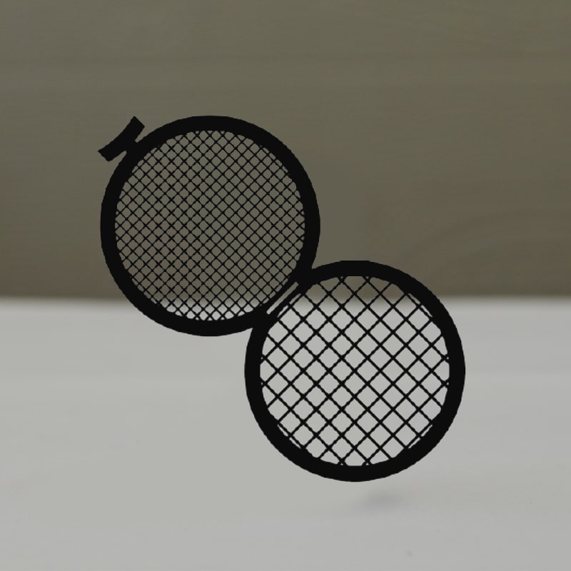 Сеточки для микроскопии, двойные, никелевые, Тип GD100/200