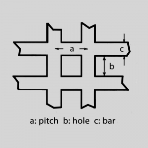 Сеточки для микроскопии, медные, 50 квадратных ячеек