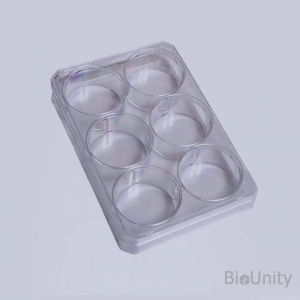 Планшет культуральный 6-луночный, CellATTACH™, с повышенной адгезивной поверхностью для клеток, DNase-RNase-Free, плоскодонный, стерильный, PS